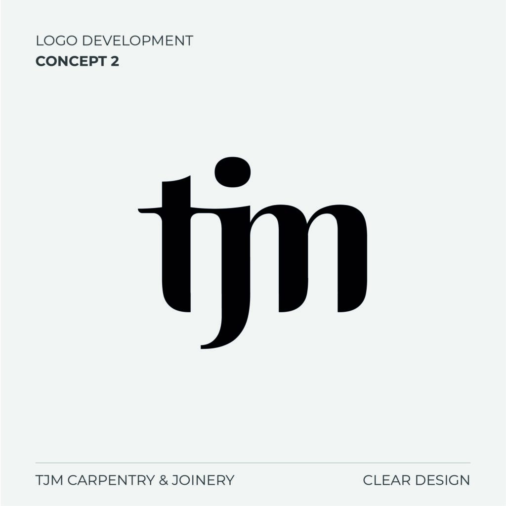 TJM Carpentry Logo Concept 2